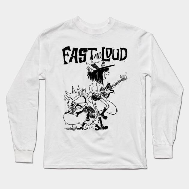 Fast and Loud Long Sleeve T-Shirt by CombTheCombel